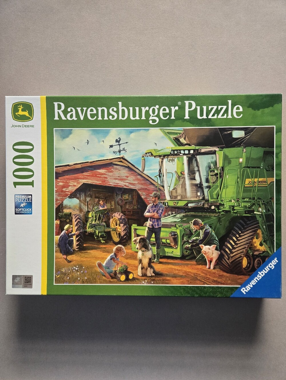 Ravensburger "John Deere Then & Now" 1000 Piece Puzzle
